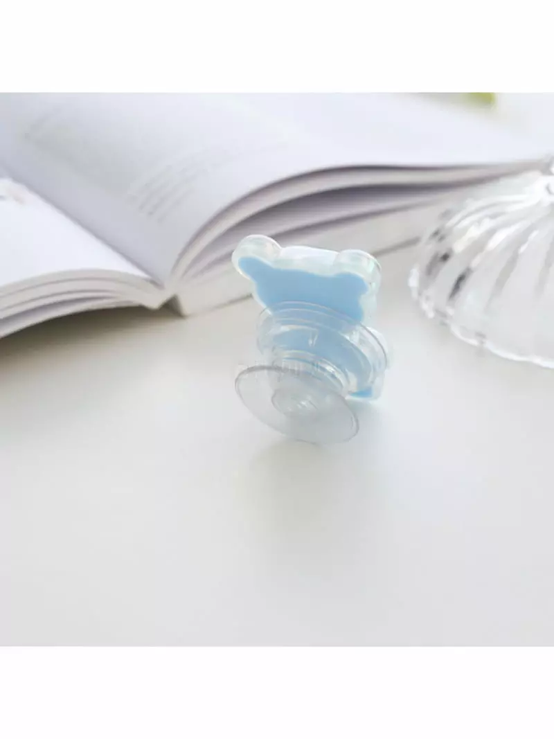 Noii - Korean Women Fashion - #vintageinspired - Z1042 Cloud Bear Grip Tok - 4