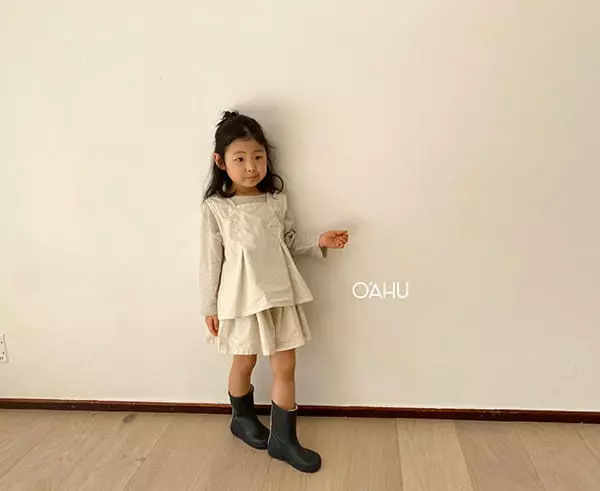 O'ahu - Korean Children Fashion - #kidzfashiontrend - Low Tee with Mom - 4