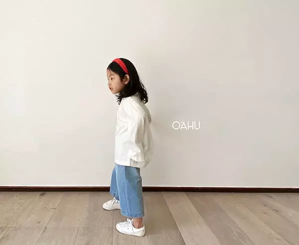 O'ahu - Korean Children Fashion - #designkidswear - Milk Tee - 2
