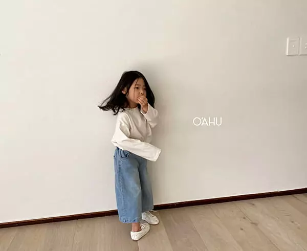 O'ahu - Korean Children Fashion - #discoveringself - Milk Tee - 3