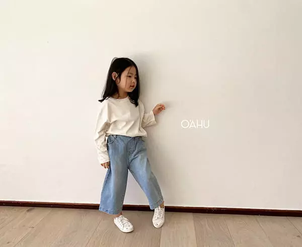 O'ahu - Korean Children Fashion - #kidsshorts - Milk Tee - 5