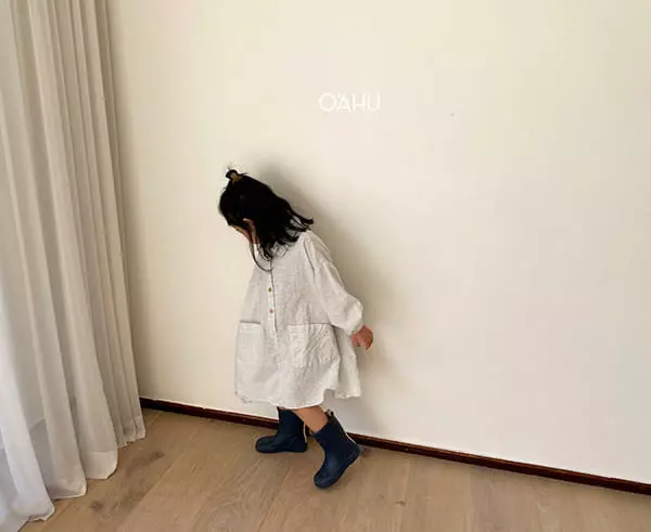 O'ahu - Korean Children Fashion - #kidsstore - Square Check One-piece - 11