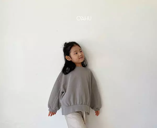 O'ahu - Korean Children Fashion - #kidzfashiontrend - Kio Sweatshirt with Mom - 9