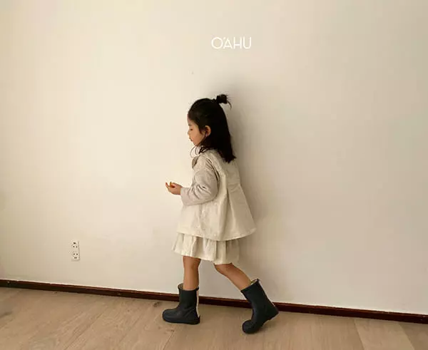 O'ahu - Korean Children Fashion - #littlefashionista - Flat Pleats Vest - 8