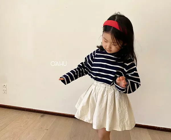 O'ahu - Korean Children Fashion - #prettylittlegirls - Eboni Tee - 9
