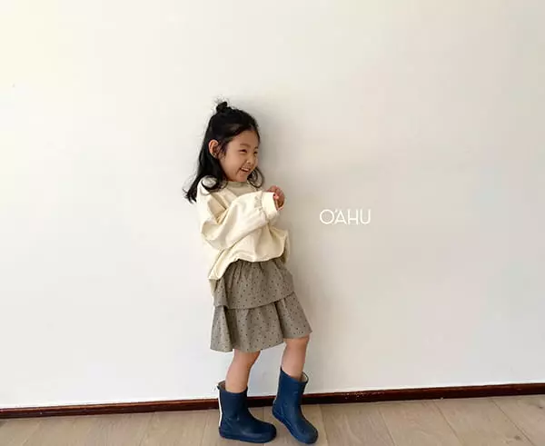 O'ahu - Korean Children Fashion - #toddlerclothing - Tini Cancan Skirt