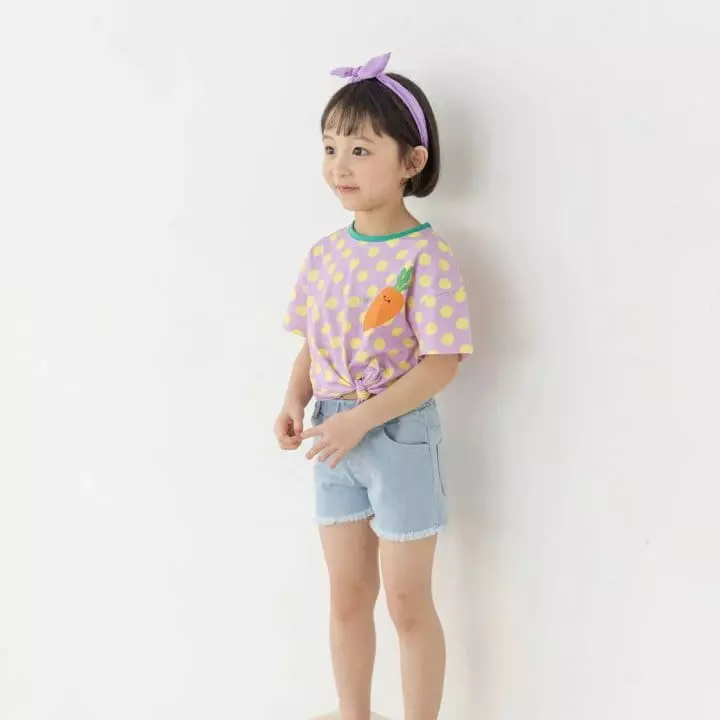 Orange Mom - Korean Children Fashion - #littlefashionista - Denim Shorts