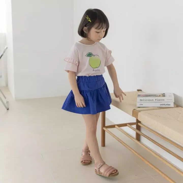 Orange Mom - Korean Children Fashion - #minifashionista - Apple Tee