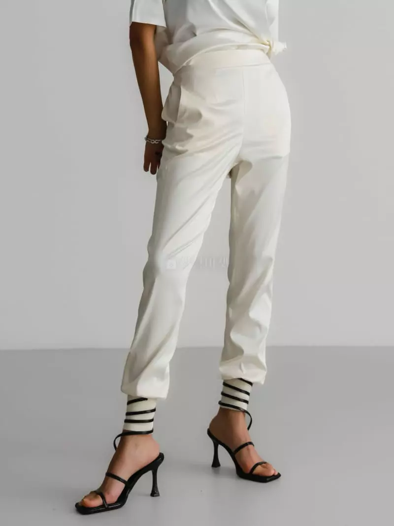 Paper Moon - Korean Women Fashion - #momslook - Satin Jogger Pants - 5
