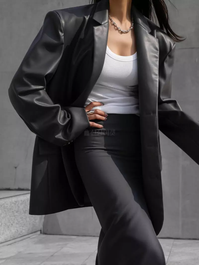 Paper Moon - Korean Women Fashion - #momslook - Classic Button Jacket - 2