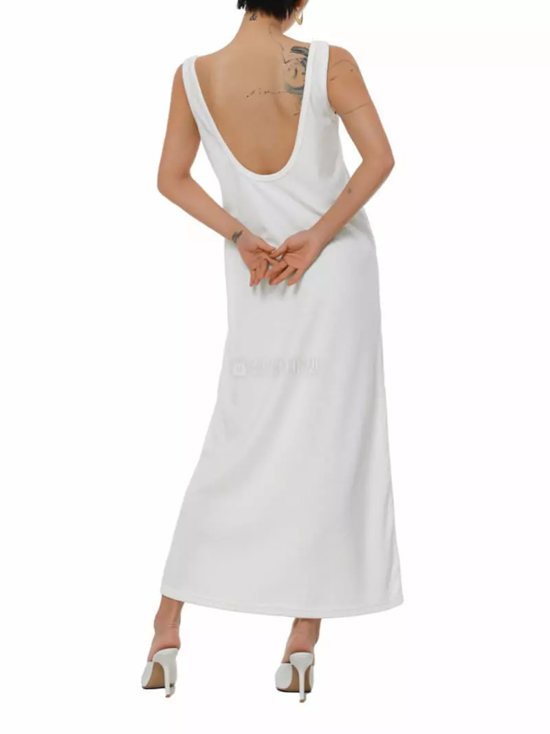 Paper Moon - Korean Women Fashion - #momslook - French Terry Sleeveless One-piece - 8