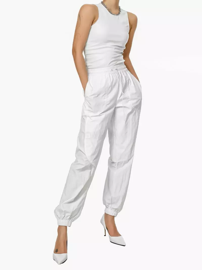 Paper Moon - Korean Women Fashion - #momslook - Nylon Jogger Pants - 6