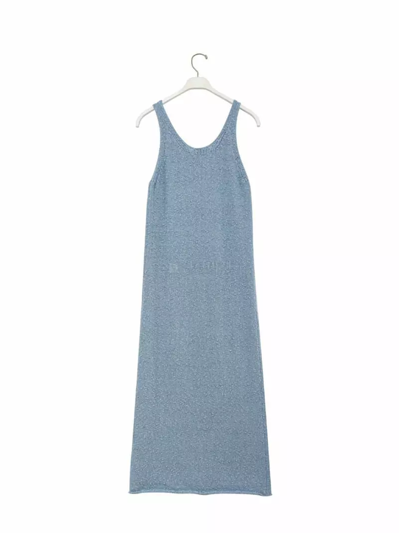 Paper Moon - Korean Women Fashion - #momslook - Sleeveless Knit One-piece - 12