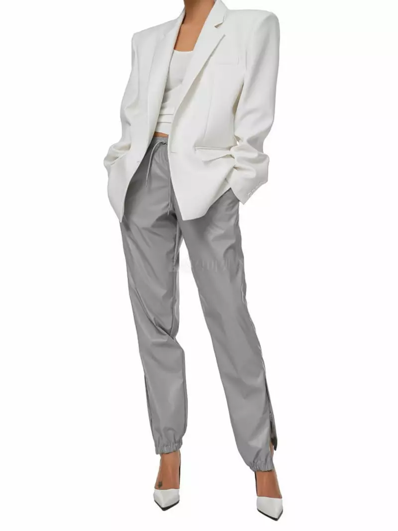 Paper Moon - Korean Women Fashion - #momslook - Square Twill Pants - 11