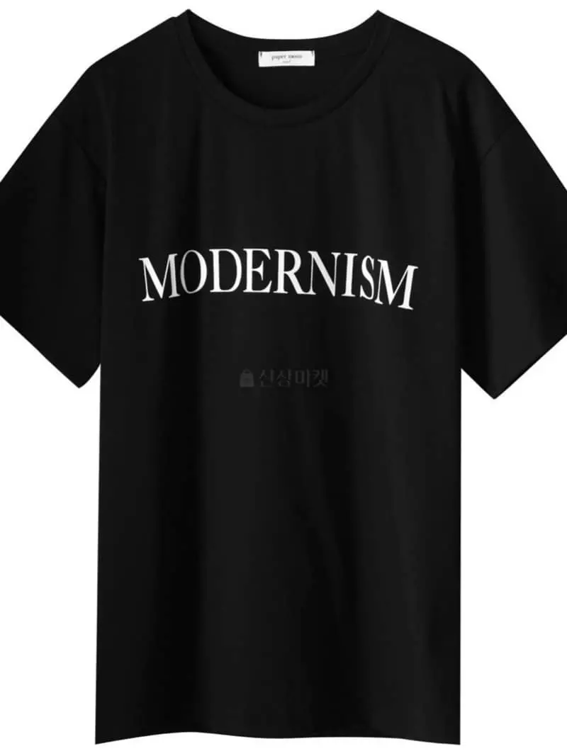 Paper Moon - Korean Women Fashion - #momslook - Modernism Print Tee