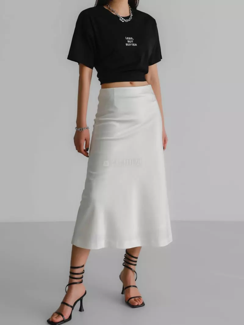 Paper Moon - Korean Women Fashion - #momslook - Butter Tee - 9