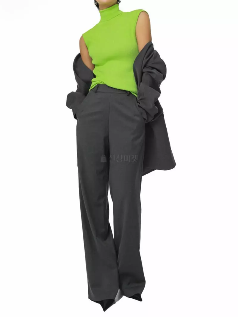 Paper Moon - Korean Women Fashion - #momslook - Tailored Pants - 3