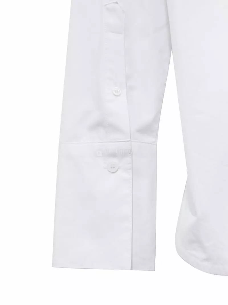 Paper Moon - Korean Women Fashion - #pursuepretty - Paded Shoulder Shirt - 9