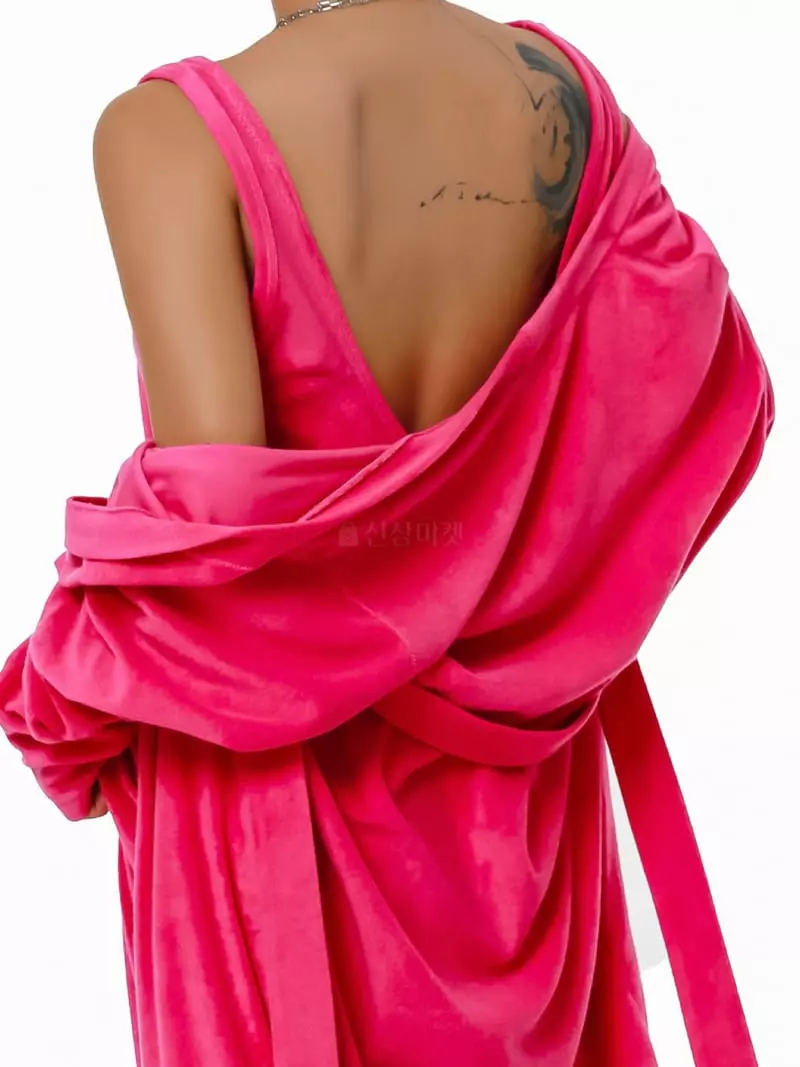 Paper Moon - Korean Women Fashion - #pursuepretty - French Terry Sleeveless One-piece - 2