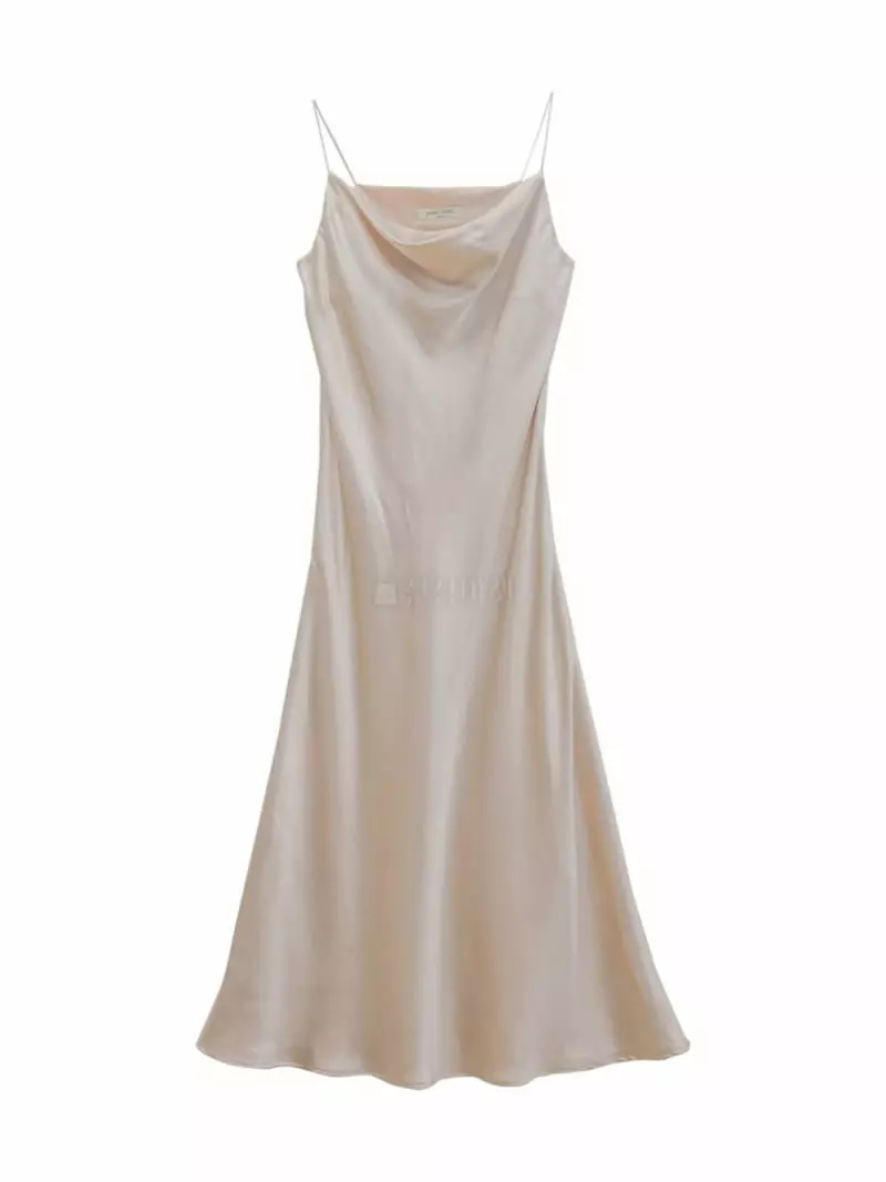 Paper Moon - Korean Women Fashion - #pursuepretty - Draf Detail Silky One-piece