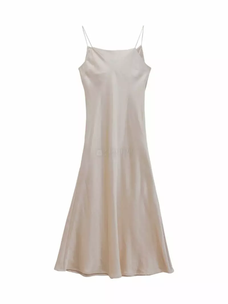 Paper Moon - Korean Women Fashion - #restrostyle - Draf Detail Silky One-piece - 2
