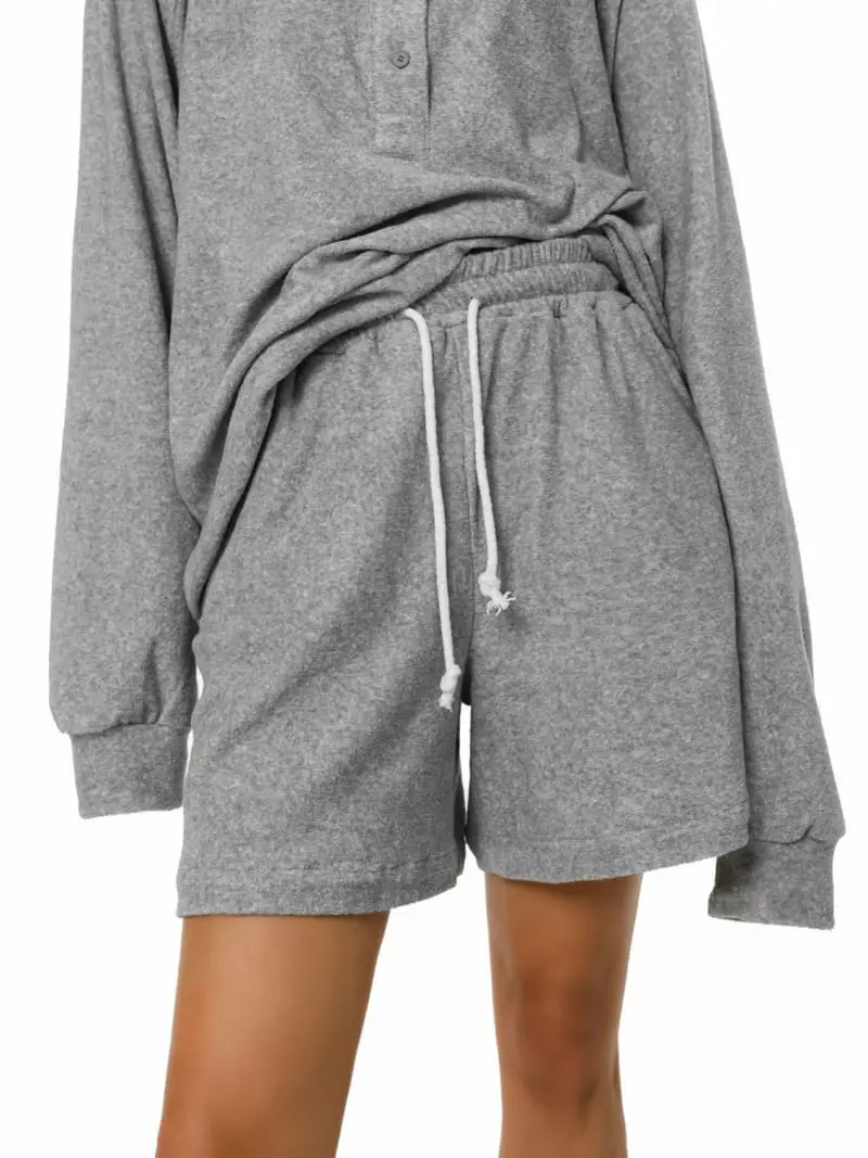 Paper Moon - Korean Women Fashion - #shopsmall - Terry Banded Waist Shorts - 6