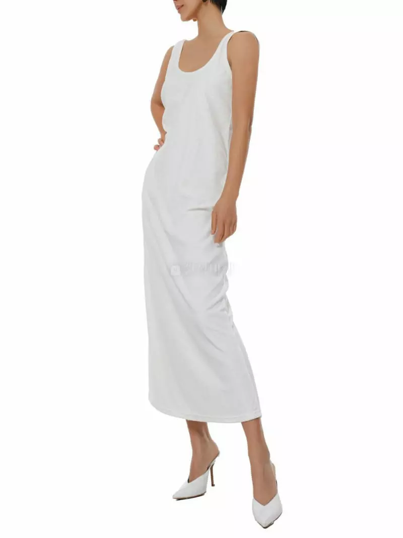 Paper Moon - Korean Women Fashion - #shopsmall - French Terry Sleeveless One-piece - 5