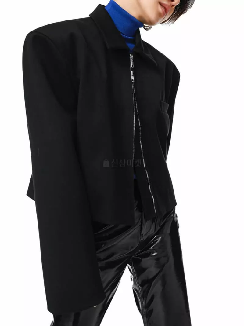 Paper Moon - Korean Women Fashion - #shopsmall - Crop Jacket - 3