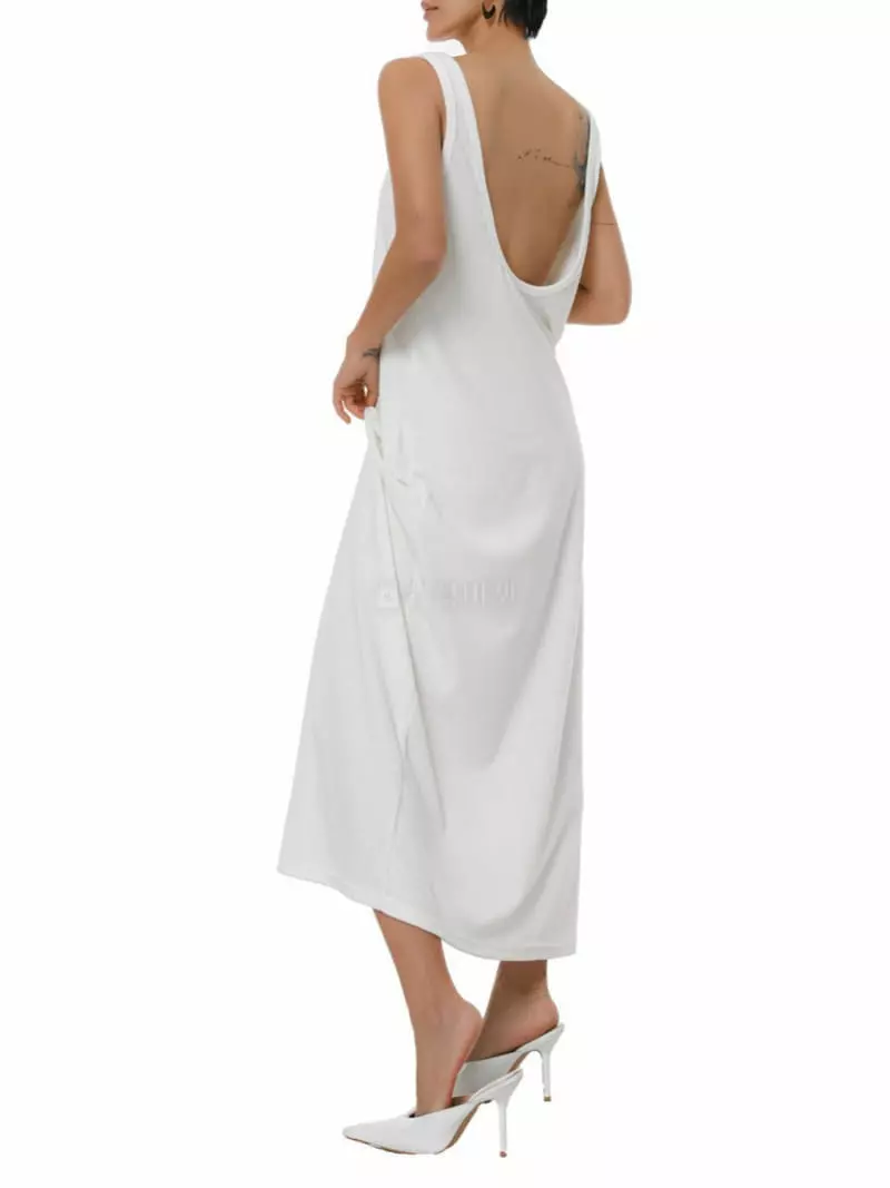 Paper Moon - Korean Women Fashion - #thatsdarling - French Terry Sleeveless One-piece - 6