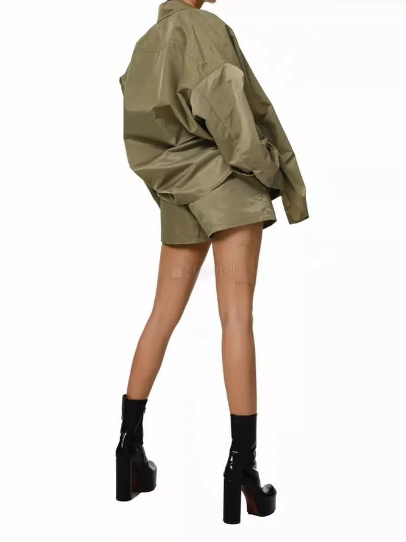 Paper Moon - Korean Women Fashion - #thatsdarling - Shiny Banding SHOrts - 8