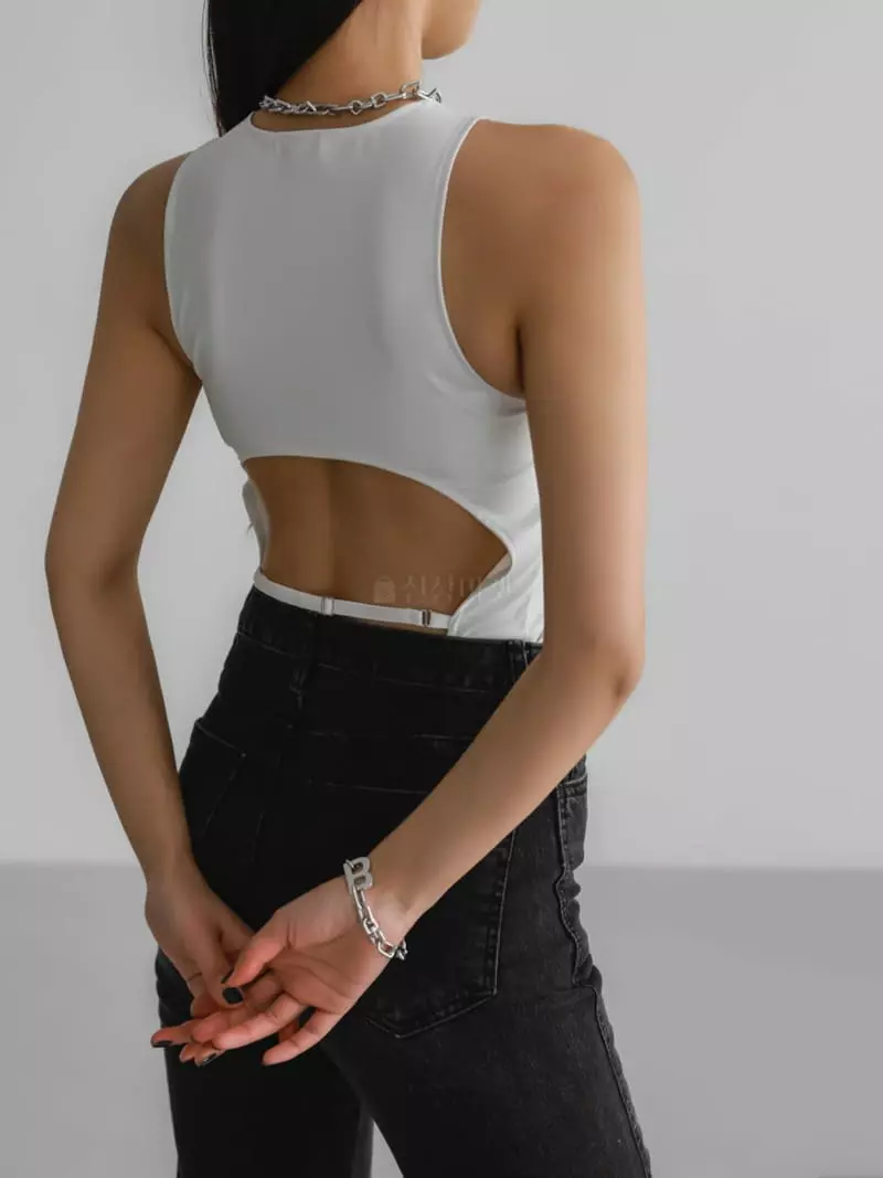 Paper Moon - Korean Women Fashion - #thelittlethings - Vigan Sleeveless Top - 2