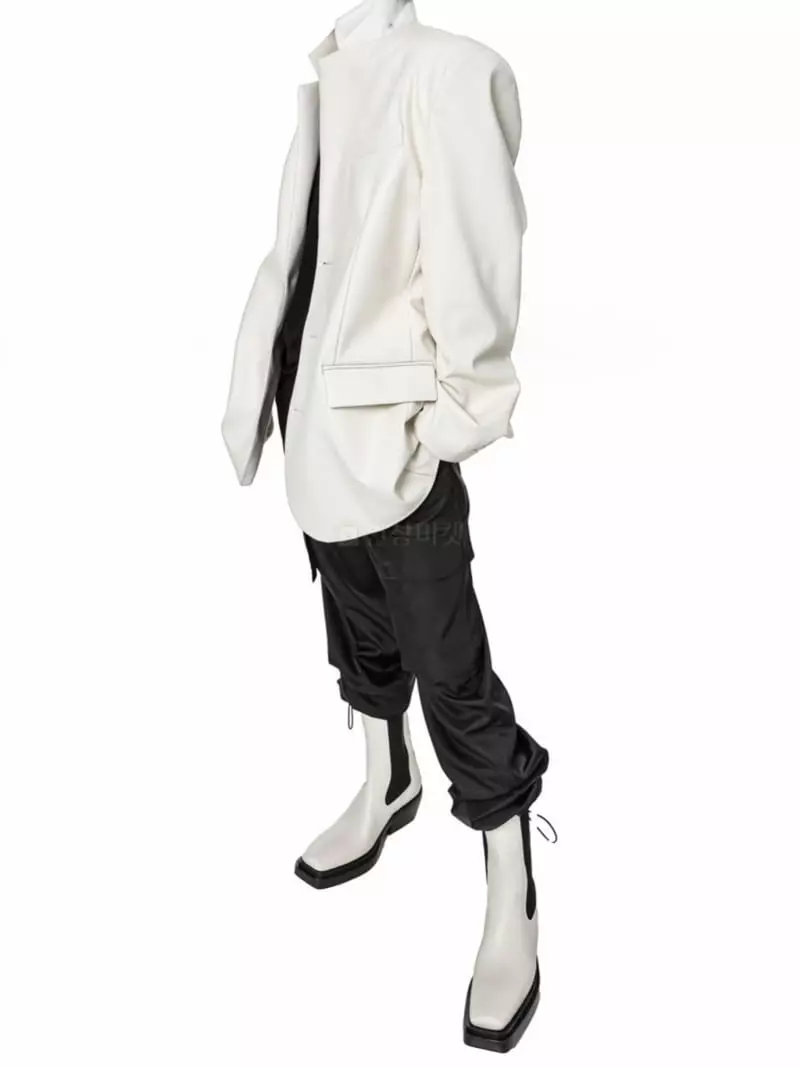 Paper Moon - Korean Women Fashion - #vintageinspired - Classic Leather Three Jacket - 3