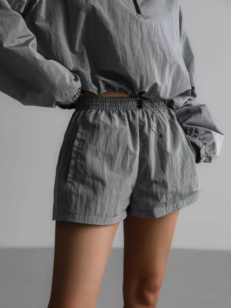 Paper Moon - Korean Women Fashion - #womensfashion - Matel Technical Shorts - 8