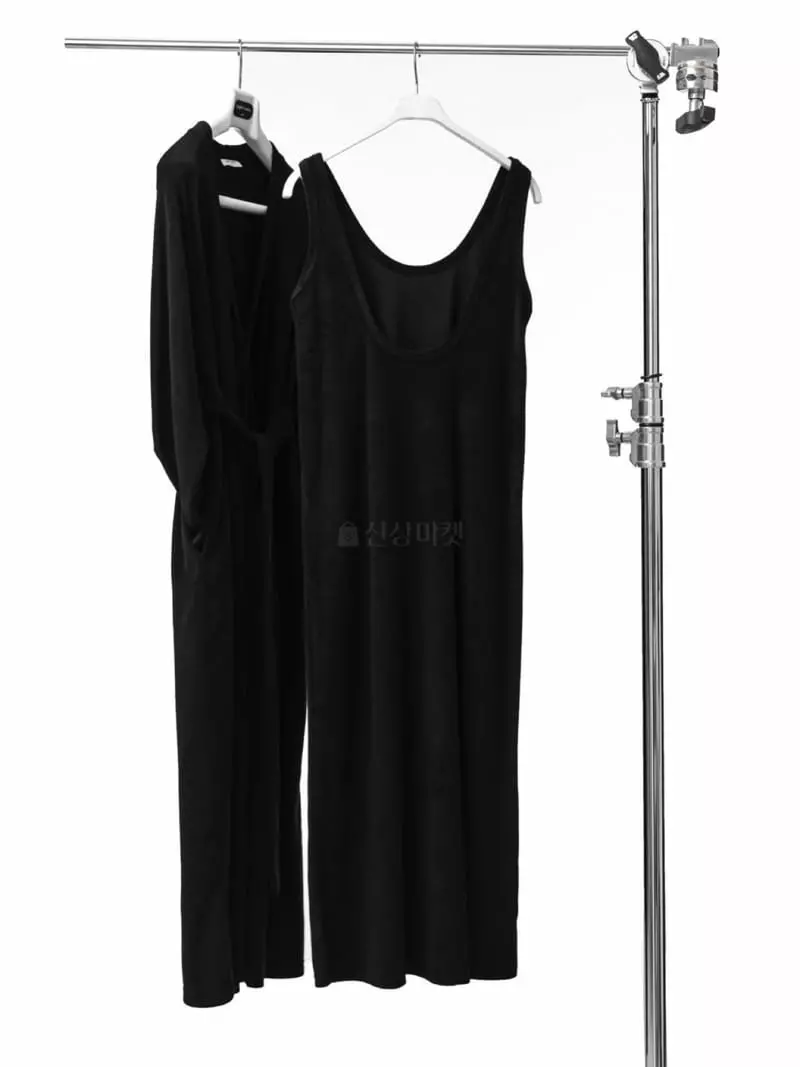 Paper Moon - Korean Women Fashion - #womensfashion - French Terry Sleeveless One-piece - 9