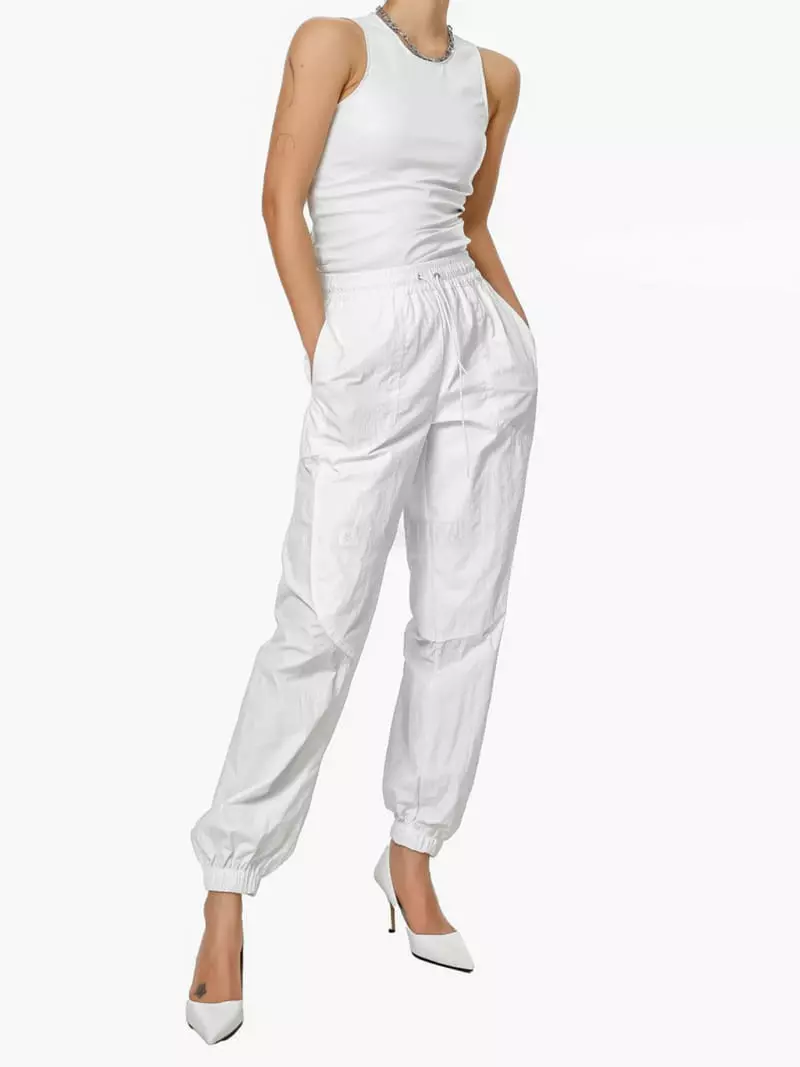 Paper Moon - Korean Women Fashion - #womensfashion - Nylon Jogger Pants - 5