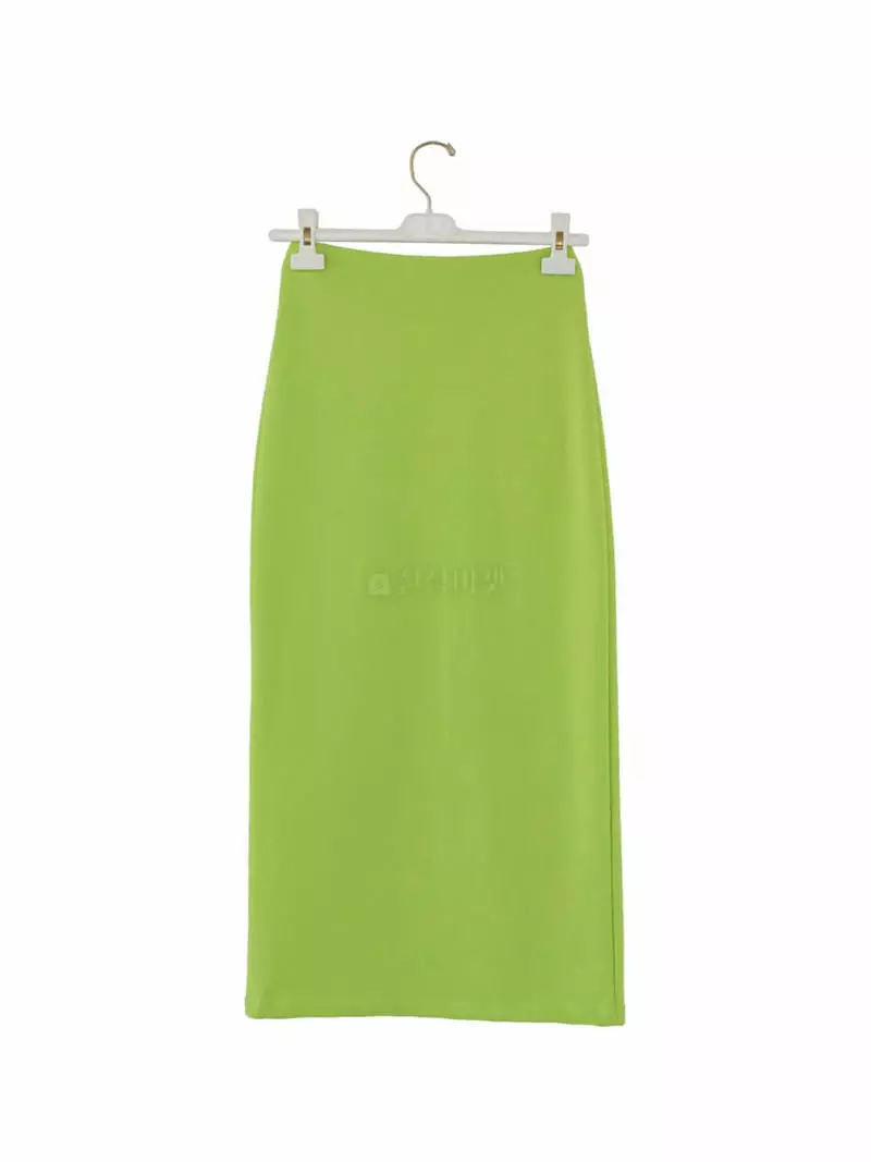 Paper Moon - Korean Women Fashion - #womensfashion - Sweat Zipper Detail Skirt - 6