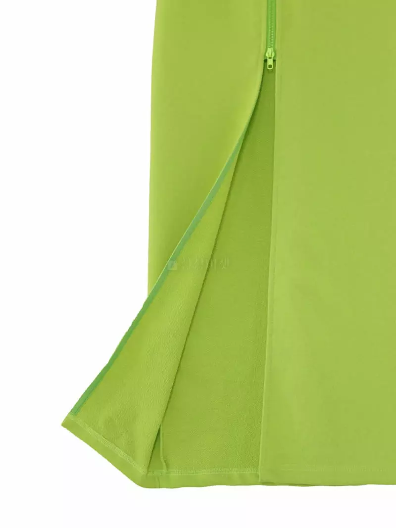 Paper Moon - Korean Women Fashion - #womensfashion - Sweat Zipper Detail Skirt - 8
