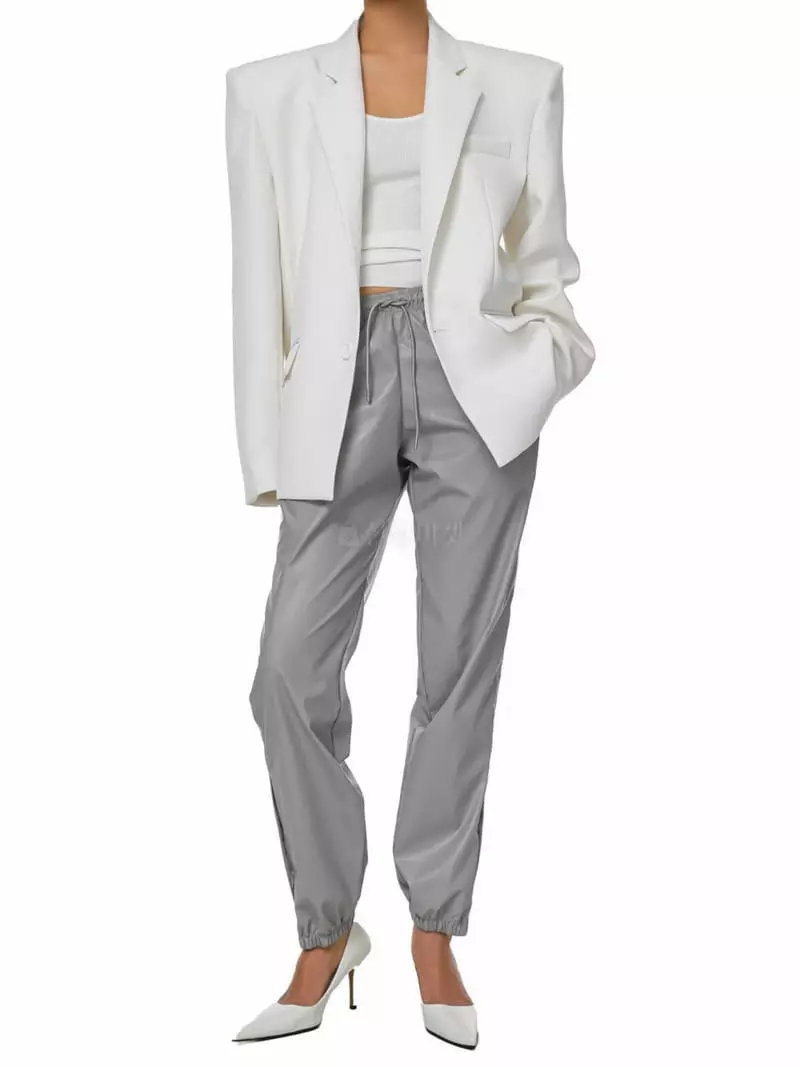 Paper Moon - Korean Women Fashion - #womensfashion - Square Twill Pants - 10