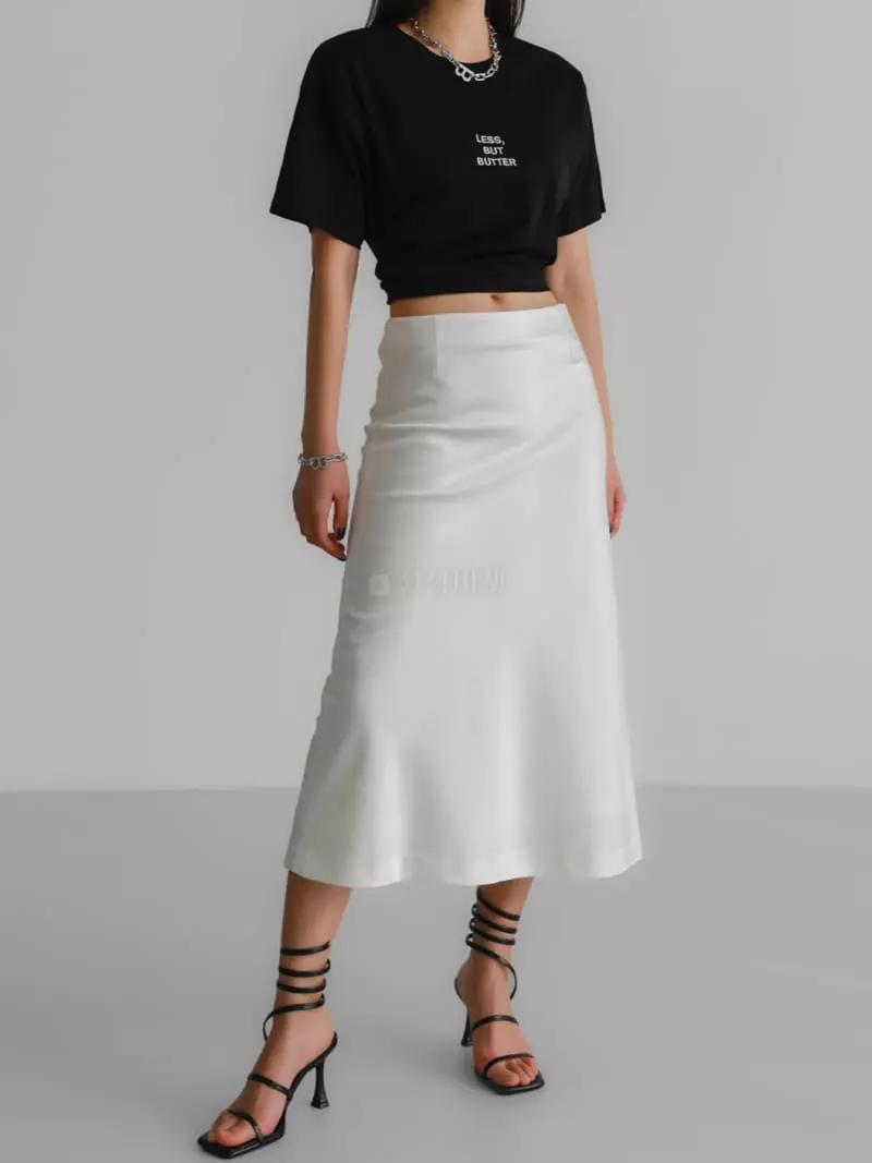 Paper Moon - Korean Women Fashion - #womensfashion - Butter Tee - 8