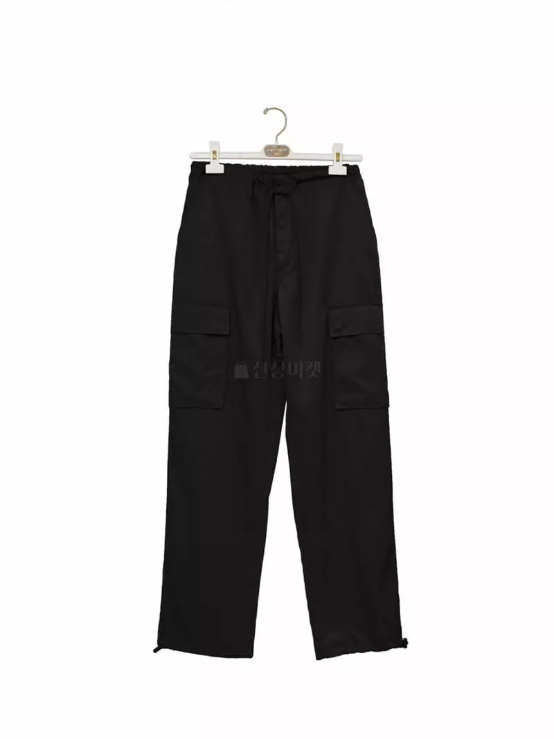 Paper Moon - Korean Women Fashion - #momslook - Nylon Cargo Pocket Pants - 4