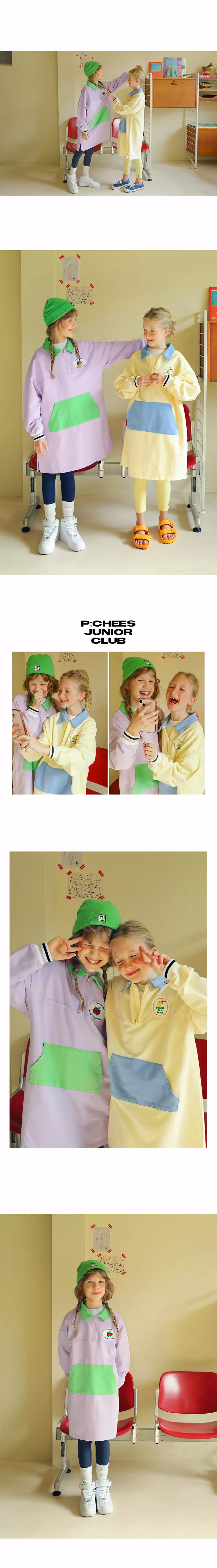 Peach-Cream - Korean Junior Fashion - #kidzfashiontrend - Frin One-piece - 3
