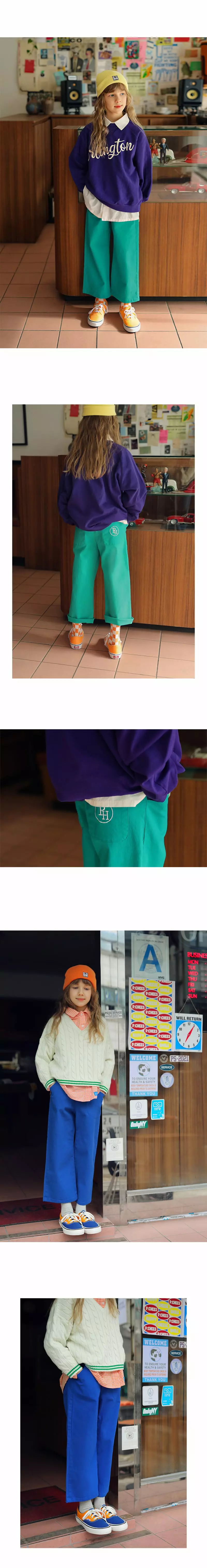 Peach-Cream - Korean Junior Fashion - #magicofchildhood - Trevi Pants - 3