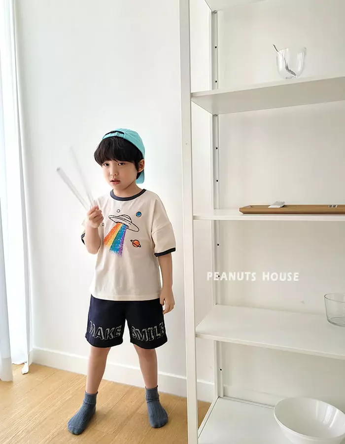 Peanuts - Korean Children Fashion - #Kfashion4kids - Smile Cotton Pants - 7