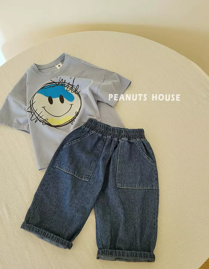 Peanuts - Korean Children Fashion - #stylishchildhood - Smile Tee - 4