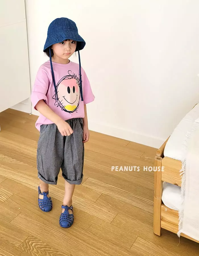 Peanuts - Korean Children Fashion - #childofig - Capri Check Pants - 9