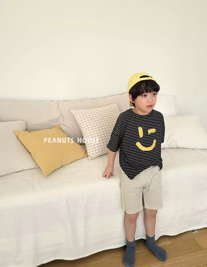 Peanuts - Korean Children Fashion - #childrensboutique - Cotton Vintage Pants - 9