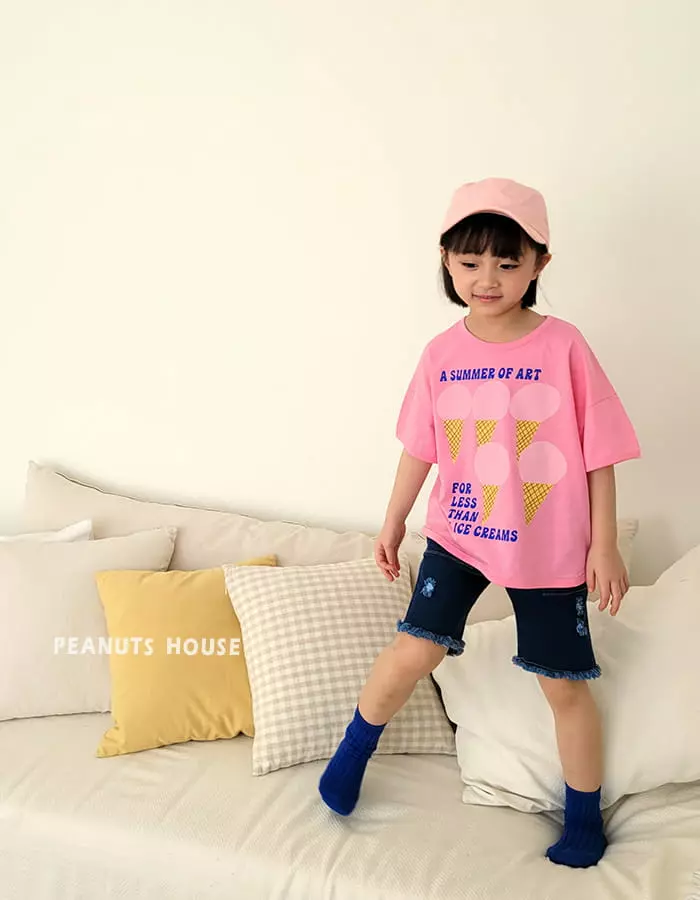 Peanuts - Korean Children Fashion - #childrensboutique - Ice Cream Tee - 6