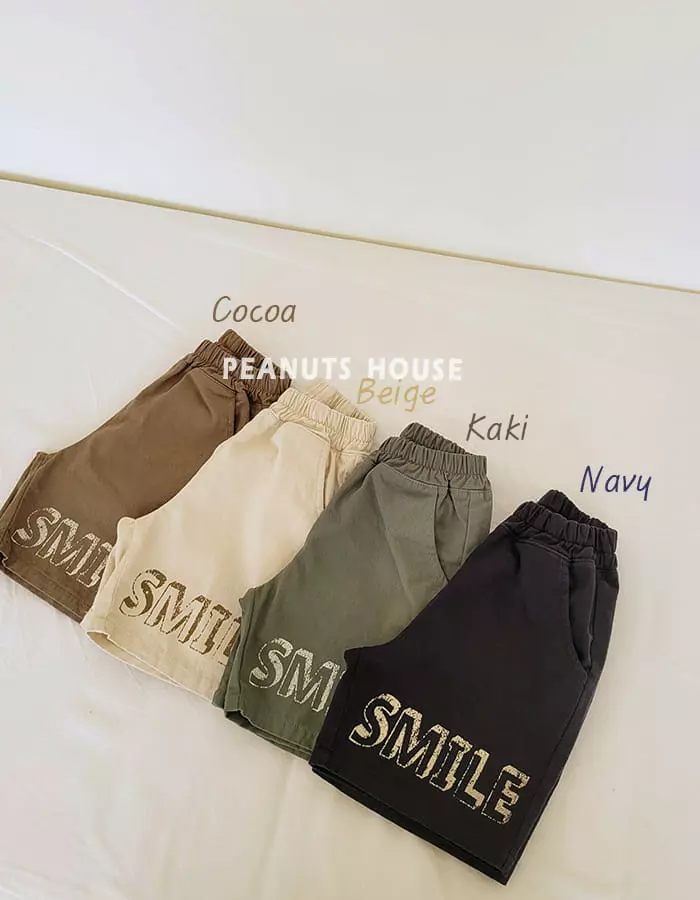 Peanuts - Korean Children Fashion - #designkidswear - Smile Cotton Pants