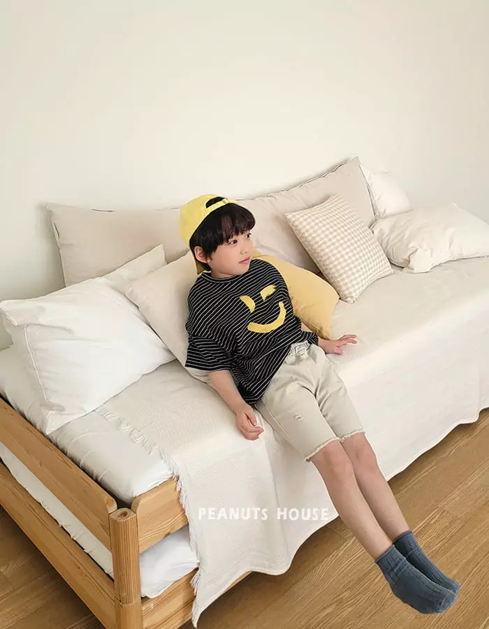 Peanuts - Korean Children Fashion - #designkidswear - Cotton Vintage Pants - 10