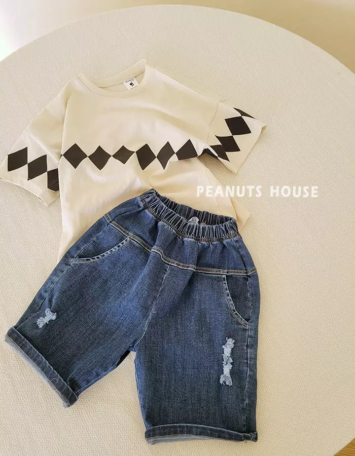 Peanuts - Korean Children Fashion - #designkidswear - Argyle Tee - 5